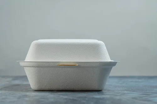 Miniatura 5 de Greenwave Evolution TW-BOO-004 - Recipientes para alimentos de 6 x 6 x 3 pulgadas, bagazo con aspecto de mármol, 100% compostable, desechables