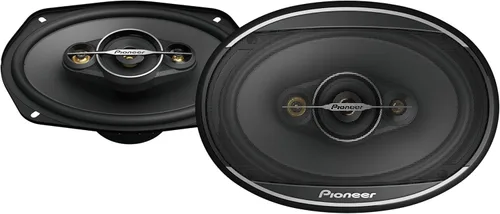 PIONEER Serie A Estándar TS-A6961F 6” x 9” Altavoces de 4 vías (Par) – 450W Máx, Sonido Equilibrado + Agudos Suaves, Bajo Mejorado, Ideal para
