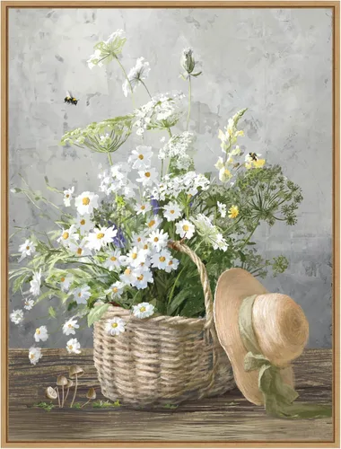 Miniatura 20 de Amanti Art Lienzo enmarcado para pared, 24 x 18 pulgadas, casa de campo de jardinería III por Danhui Nai, lienzo enmarcado para pared, obras de arte