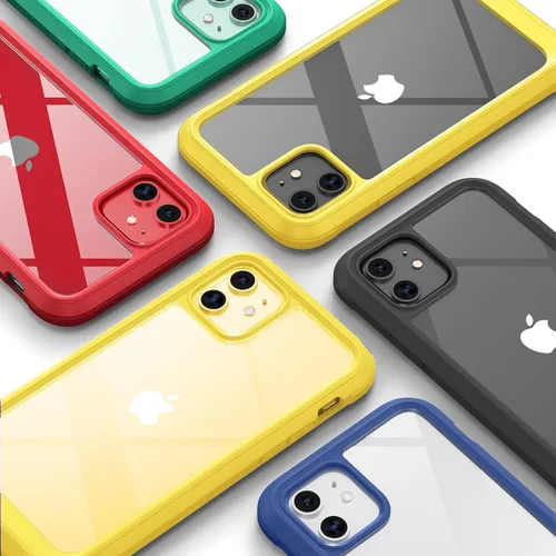 Miniatura 548 de Diaclara Funda diseñada para iPhone 16, mejorada [protección completa de la cámara], carcasa resistente de cuerpo completo con protector de pantalla