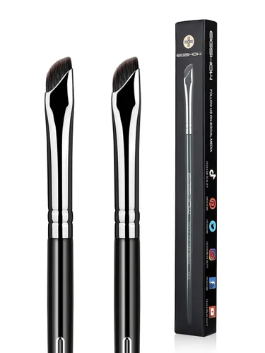 Miniatura 12 de Pincel Delineador de Ojos, EIGSHOW Pincel de Maquillaje Delineador de Ojos en Gel Angulado en Forma de Hoz para Delineador de Ojos Preciso, Cejas