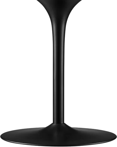 Miniatura 5 de Modway EEI-6313-WAL-BLK Pursuit - Mesa de comedor de 40 pulgadas, color negro nogal