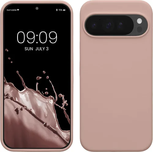 Miniatura 255 de kwmobile Funda Compatible con Google Pixel 6 Pro - Funda de Teléfono de Silicona TPU con Acabado Suave - Azul Caribe