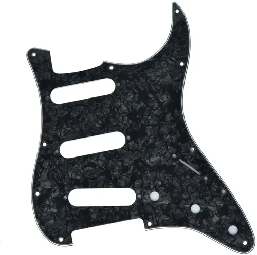 Miniatura 9 de KAISH - Golpeador de 11 agujeros estilo ST/Strat, SSS, para Stratocaster de EE. UU./México, perla de abulón