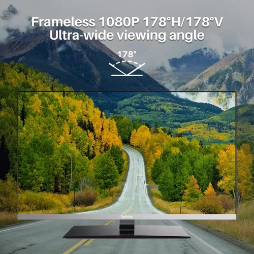 Miniatura 2 de SYLVOX Televisor de 32 pulgadas de 12 voltios, Smart TV FHD 1080P, reproductor de disco de video digital con ARC CEC integrado, soporte de conexión