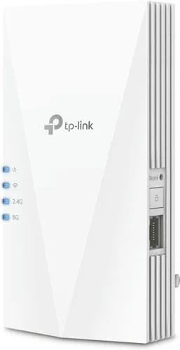 TP-Link Extensor Amplificador de Internet AX1800 WiFi 6, cubre hasta 1500 pies cuadrados y 30 dispositivos, repetidor amplificador de señal