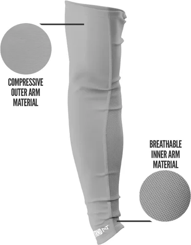 Miniatura 23 de Nxtrnd Air-TEK - Mangas de compresión para hombre, par de fútbol transpirable