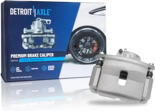 Miniatura 4 de Detroit Axle - Rotores de freno de disco delantero + pinza de freno lateral del pasajero de repuesto para Honda Odyssey Acura MDX, juego de 3 piezas