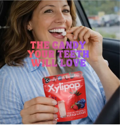 Miniatura 5 de Xylipop Mezcla de bayas – Caramelo de xilitol apto para los dientes Hecho con 3 ingredientes orgánicos Sin azúcar y vegano Golosina segura