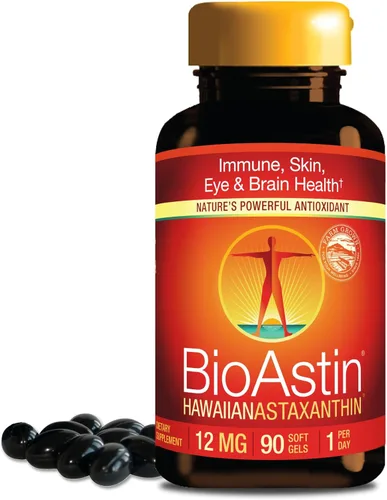 Miniatura 13 de Nutrex Hawaii BioAstin Astaxantina hawaiana - 4 mg, 120 cápsulas blandas - Suplemento antioxidante premium Farm-Direct para apoyar la salud