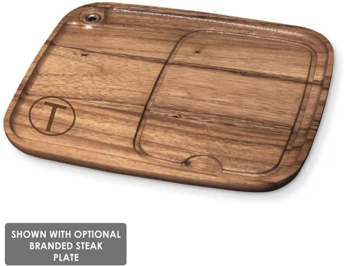 Miniatura 5 de BBQ Fans Hierro de marca número 0 para carne, bollos, madera y cuero