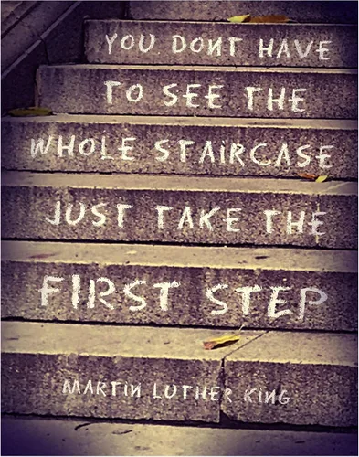 Miniatura 9 de Martin Luther King, MLK, Arte de Pared con Cita Motivacional - Póster Inspiracional, Imagen - Excelente Decoración para el Hogar u Oficina o Regalo