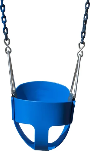 Miniatura 10 de Gorilla Playsets 04-0008-G/G - Columpio completo para niños pequeños, cubo, cadenas revestidas de plástico verde de 60 pulgadas, capacidad de 50