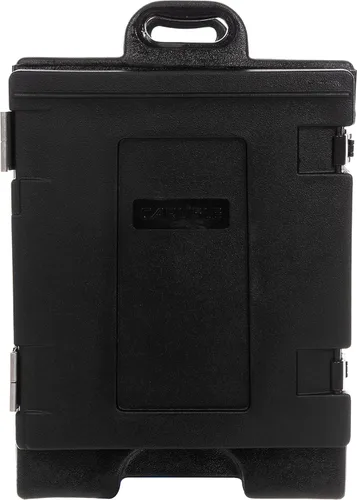 Miniatura 7 de Carlisle FoodService Products Transportador de Bandejas de Alimentos Aislado y Calentador, Carga Frontal con Asas, Capacidad para 5 Bandejas Negro