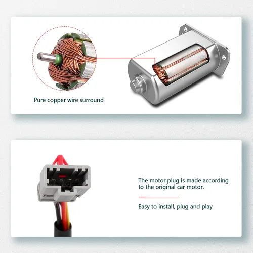 Miniatura 6 de FINDAUTO Regulador de Elevalunas Eléctrico Delantero Izquierdo Lado del Conductor compatible con 1997-2000 para Acura EL, 1996-2000 para Honda Civic