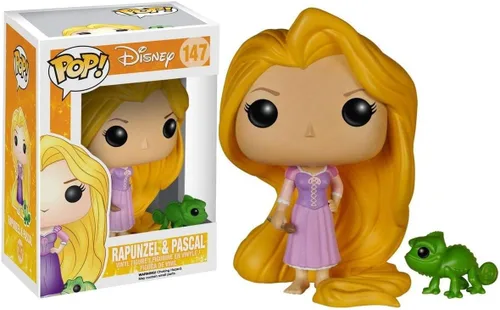 Funko POP Disney Enredados: Rapunzel y Pascal