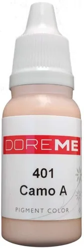 DOREME Tinta permanente del pigmento del maquillaje CAMO una cicatriz del camuflaje cubra para arriba Micropigmention cosmético micro del tatuaje