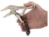 Miniatura 7 de IRWIN VISE-GRIP Alicates de bloqueo, liberación rápida, punta larga con cortador de alambre, 6 pulgadas (IRHT82583)