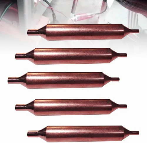 Miniatura 6 de Juego de 5 secadores de filtro para refrigerador, secador de filtro de 0.630 in x 4.961 in para refrigeración, secador de filtro de cobre