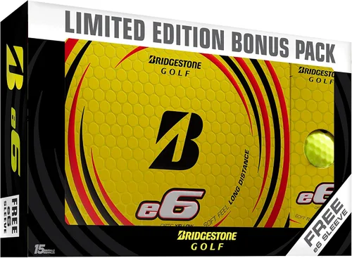 BRIDGESTONE 2021 e6 - Pelotas de golf (una docena), color blanco