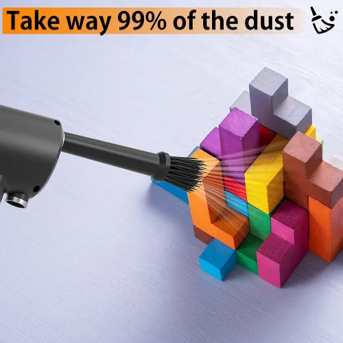 Miniatura 4 de DOROBEEN Plumero de Aire Comprimido, Inalámbrico Portátil Recargable de Aire Comprimido, 33000 RPM Plumero de Aire Eléctrico para Limpieza