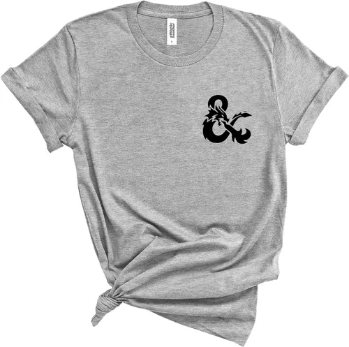 Miniatura 7 de D&D Shirt, Pocket Dragon, DM Shirt, D20 Tshirt Black