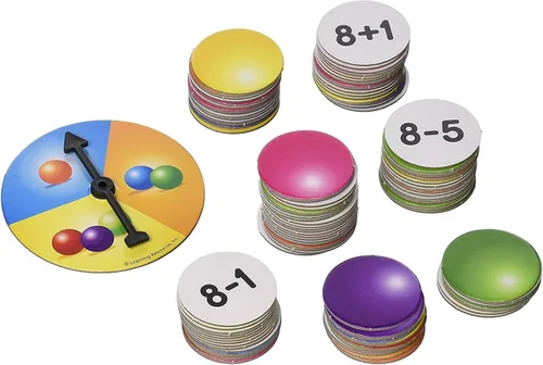 Miniatura 3 de Learning Resources Juego de matemáticas Pop para suma y resta: tarjetas flash de números, manipuladores matemáticos, imprescindibles para el aula