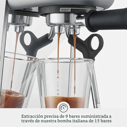 Miniatura 4 de Breville Bambino BES450BSS, máquina de café expreso de acero inoxidable cepillado