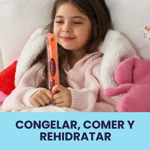 Miniatura 6 de Pedialyte Paletas congeladoras con solución de electrolitos, paquete variado de hidratación, uva, frambuesa azul, cereza, naranja, paquete de 64