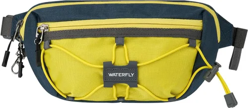 Miniatura 15 de WATERFLY Riñonera ligera y pequeña: Bolso de 1.5L, mini, delgado, cruzado, de cintura, con bloqueo RFID, antirrobo y resistente al agua para Negro