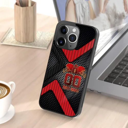 Miniatura 7 de Fundas de teléfono personalizadas para iPhone 8 11 12 13 14 15 16 Pro Max Plus Mini Xr Xs para Samsung S A Note Series Funda protectora negra