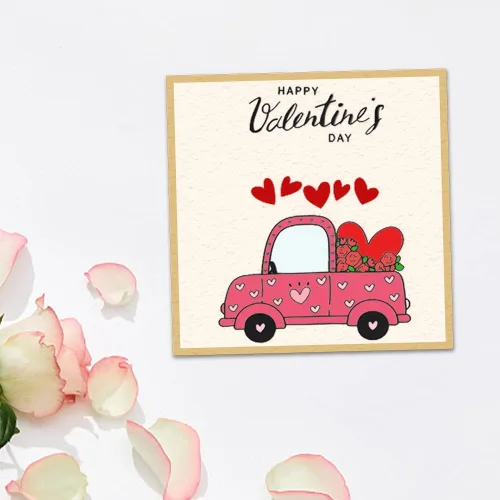 Miniatura 5 de Estivaux Sellos transparentes de gnomos de San Valentín para hacer tarjetas, diario y álbumes de recortes, sellos de goma para camiones de corazón