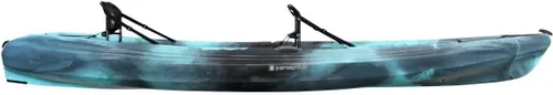 Miniatura 2 de Perception Tribe 13.5 - Kayak tándem sentado en la parte superior para diversión completa, almacenamiento trasero grande con amarres Dapper