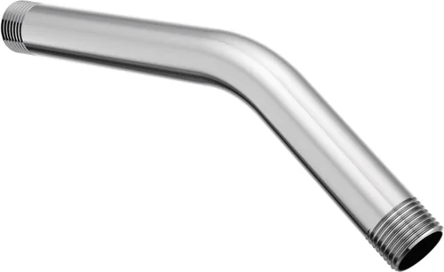 Moen 123815 Accesorios de ducha - Brazo de ducha básico de 8 pulgadas, cromado, 0.5