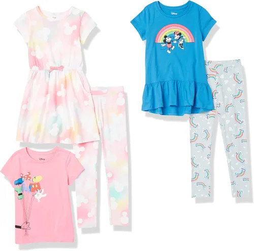 Miniatura 64 de Amazon Essentials Disney Marvel Star Wars Frozen Conjunto de ropa de mezcla y combinación de princesa para niñas y niños pequeños