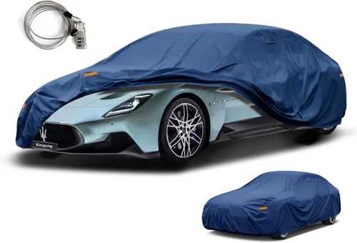 Miniatura 72 de Kaugung Funda de coche resistente para BMW M2 (2019-2024), impermeable, resistente a todo tipo de clima, protección contra el sol, lluvia, polvo