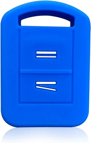 Miniatura 2 de Para Opel Monza Mokka Key Shell Casos Silicona Car Key Cover (azul)