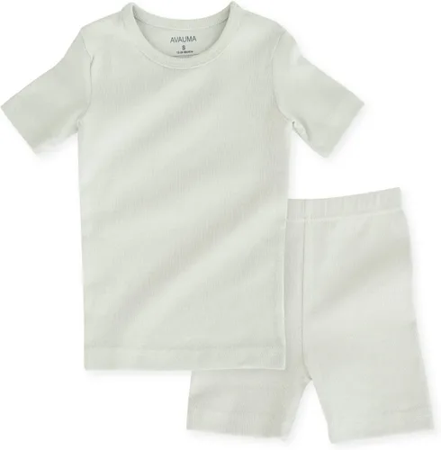 Miniatura 122 de AVAUMA - Pijama para niños y niñas de algodón básico para uso diario
