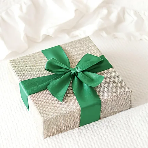 Miniatura 3 de Cinta de satén verde de 1-1/2 pulgadas, cintas de tela de una sola cara verde oscuro para envolver regalos, costura, lazos para el cabello