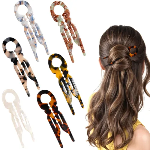Horquillas grandes curvas, elegantes horquillas francesas con diseño dentado antideslizante, accesorios para el cabello para mujeres, peinados de