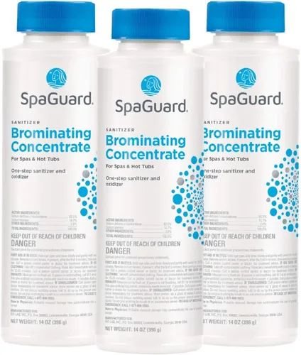 Miniatura 5 de SpaGuard Concentrado de Bromo para Spas y Jacuzzis, 14 oz, Desinfectante y Oxidante de Un Solo Paso, pH Neutro, Fácil de Usar, Gránulos de Bromo