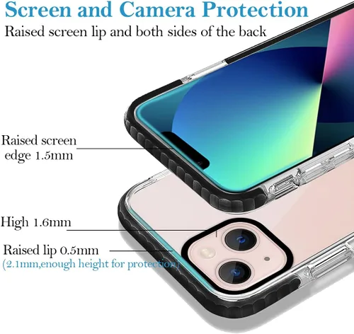 Miniatura 4 de Funda de teléfono personalizada para iPhone 13 personalizada con collage de múltiples imágenes, funda resistente a los arañazos, a los golpes, funda