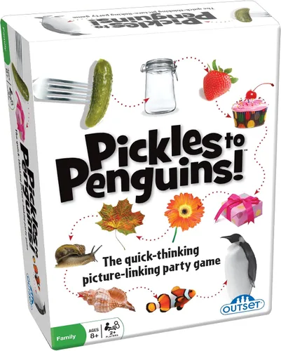 Miniatura 2 de Pickles to Penguins! El juego de fiesta de enlace de imágenes de pensamiento rápido - para 2 o más jugadores a partir de 8 años de edad