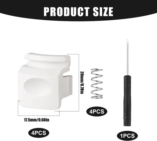 Miniatura 2 de PEUTIER 4 botones de repuesto compatibles con Owala FreeSip de 24 onzas, 32 onzas, tapa de botella de agua sin BPA, piezas de repuesto para Owala