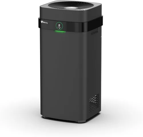 Airdog Purificador de aire X5+ para habitaciones grandes de hasta 1614 pies cuadrados, control de aplicación inteligente, monitor de calidad del