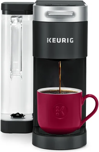 Keurig K-Supreme - Cafetera de cápsulas K-Cup de una sola porción, tecnología MultiStream, 4 tamaños de preparación, depósito extraíble de doble