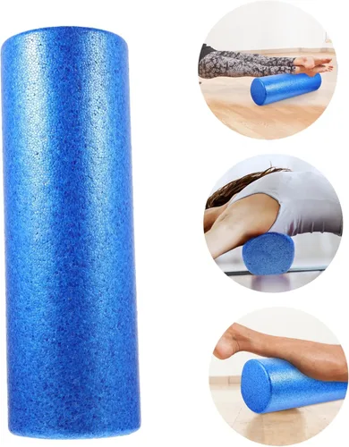 Miniatura 2 de KOMBIUDA Rodillo de yoga de espuma de alta densidad para relajación muscular y terapia de fitness, columna ligera para masaje de tejido profundo