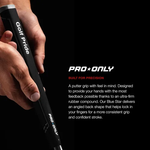 Miniatura 2 de Golf Pride Pro Only Golf Grip - Putter Grip for Hand Placement - All-Rubber Construction for Firm Feel - Traditional Streamlined