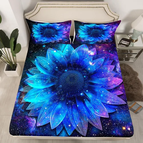 Miniatura 9 de Manfei Sábana bajera ajustable de panal rojo, tamaño matrimonial, juego de ropa de cama hexagonal geométrica de 3 piezas para decoración de Multi 07