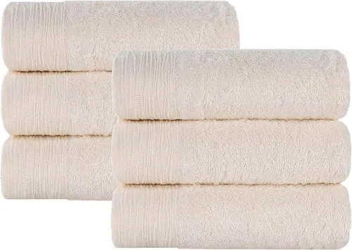 Miniatura 26 de Superior Rayon - Juego de toallas de 12 piezas de mezcla de bambú, de secado rápido, artículos esenciales para el baño, ducha, spa, toallas